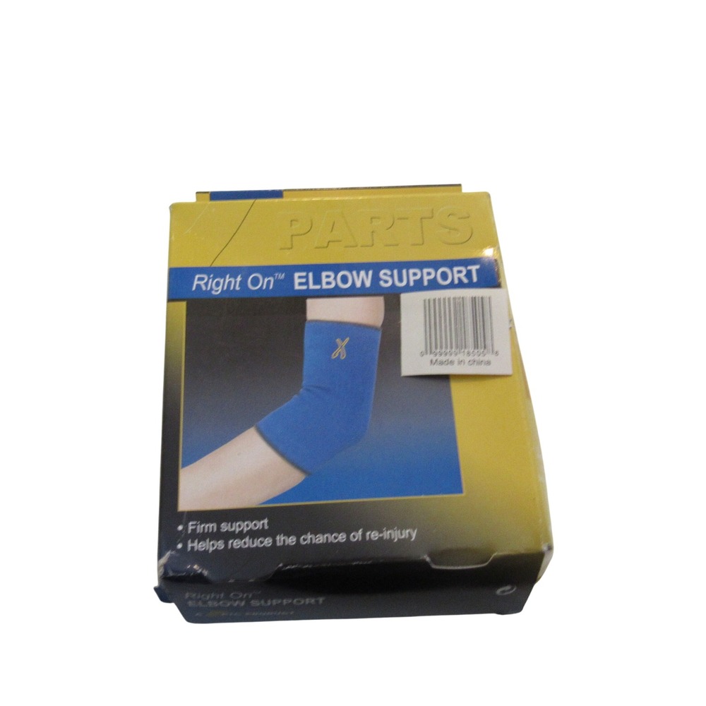 X-Parts Right On Blue Elbow Support Compression‎ Sleeve Unisex Size Large Firm